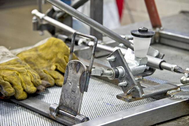 Peltolan koulutalossa on tekniikan rekrymessut.