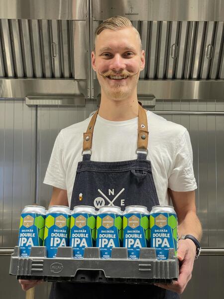 Panimomestari Eemeli Tuhkanen.