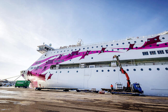Baltic Princess tekee jouluna erikoisristeilyn Turusta Tallinnaan.