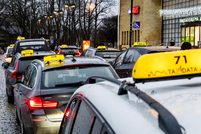 Suurimmassa osassa takseista ei ollut huomauttamista.
