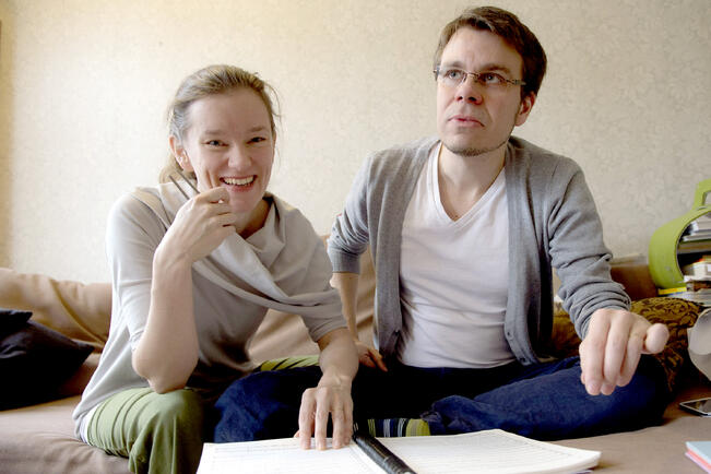 Vera Välimäki ja Ilmari Pirttilä.