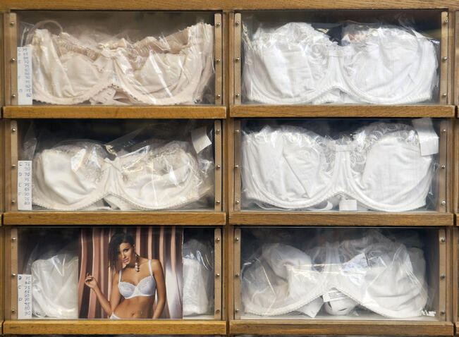 Käytettyjä alusvaatteita ei hevin hyväksytä lahjaksi.