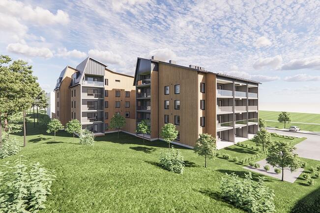 Vuoksi 4:n asumisoikeuskerrostalot valmistuvat uudelle asuinalueelle Luonnonmaalle Rymättyläntien eteläpuolella noin kolmen kilometrin päähän Naantalin keskustasta. 