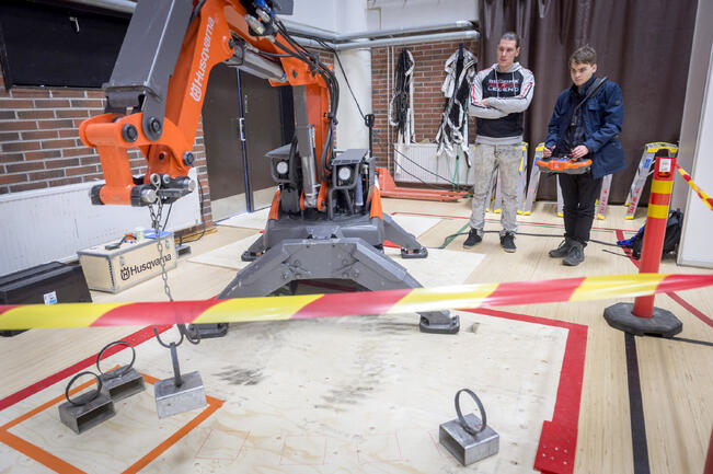 Rekrymessut kokoavat yhteen noin 50 yritystä ja jopa 1 800 opiskelijaa Peltolan koulutalolle. Kuva on vuodelta 2020.