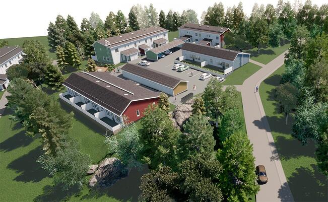 TA-Yhtiöihin kuuluva TA-Asumisoikeus Oy rakennuttaa uusia asumisoikeusasuntoja Naantalin Tammistoon.