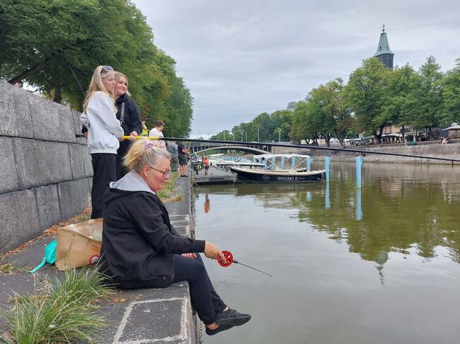 Turussa järjestettiin Street fishing -kisa myös viime kesänä. 