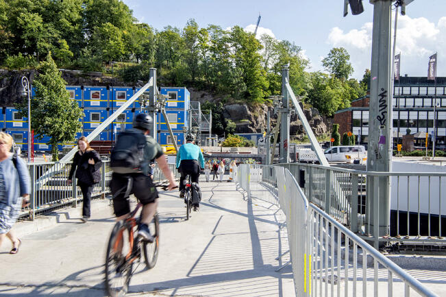 Teatterisillan peruskorjaus on viimeistelyä vaille valmis.