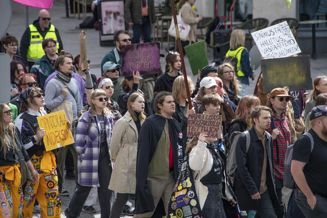 Turussa muualta tulleiden yliopisto-opiskelijoiden osuus on noussut noin 50 prosentista 80 prosenttiin 20 vuodessa.
