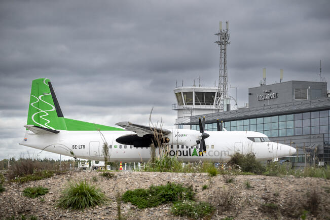 Turun lentoasema oli viime vuonna Suomen viidenneksi vilkkain lentoasema.
