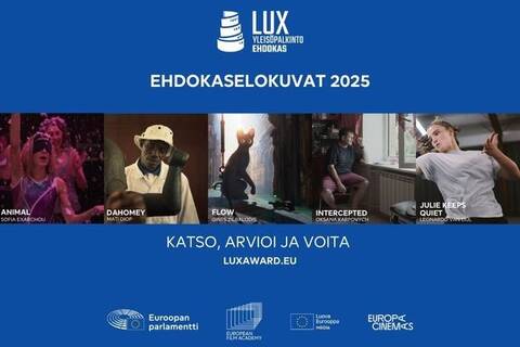 Euroopan parlamentin LUX-elokuvapalkinnon finalistielokuvat.