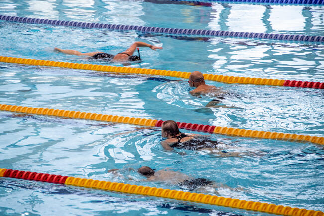 Impivaaran uimahallissa ja sen kuntosaleissa¿tilastoitiin noin 660¿000 asiakaskäyntiä.