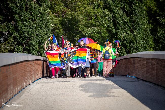 Raisio Pride järjestetiin viime vuonna ensimmäistä kertaa. 