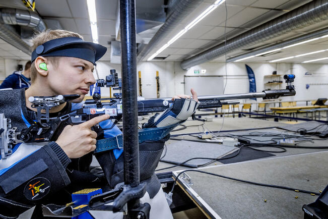 Pariisin olympialaisissa Suomea edustanut Aleksi Leppä on tuttu näky Kupittaalla, sillä Leppä harjoittelee paljon Turussa, vaikka edustaakin seuratasolla Haminan Ampumaseuraa.