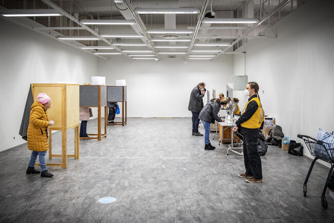 Vuoden 2022 aluevaaleissa äänestysinto jäi laimeaksi. 