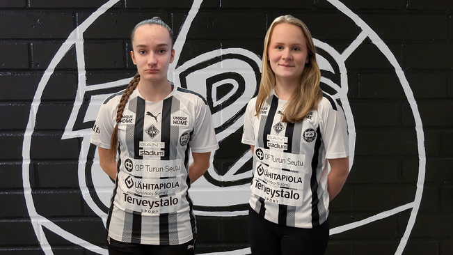 Adeliina Laine ja Inga Hannukainen.