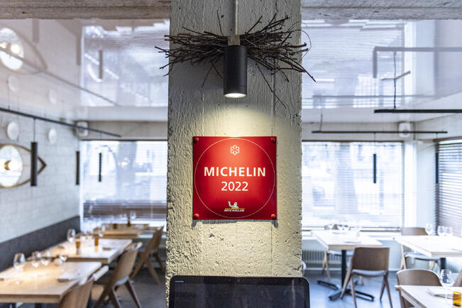 Kaskis rankattiin maan kahdeksanneksi parhaaksi ravintolaksi.