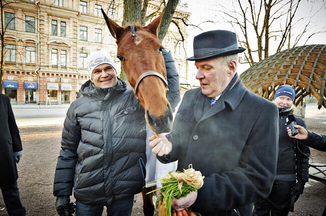 Harri Koivunen ja Hannu Nivola.
