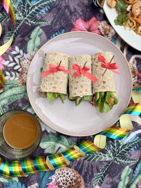 Savulohirieskarullat misodipillä.