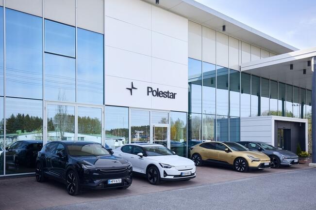Polestar saa oman myymälän Rieskalähteentielle.