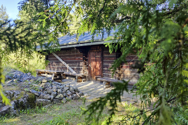 Krookilan kotiseutukeskus savusauna. 