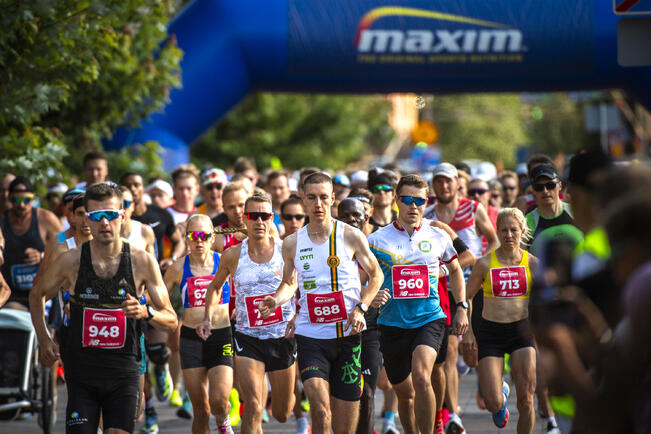 Paavo Nurmen maraton juostaan 34. kertaa. Kuva on viime vuodelta.