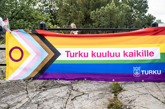 Turussa vietetään Pride-viikkoa.