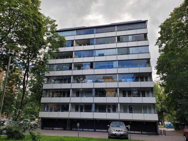 Kupittaanportti remontin jälkeen.