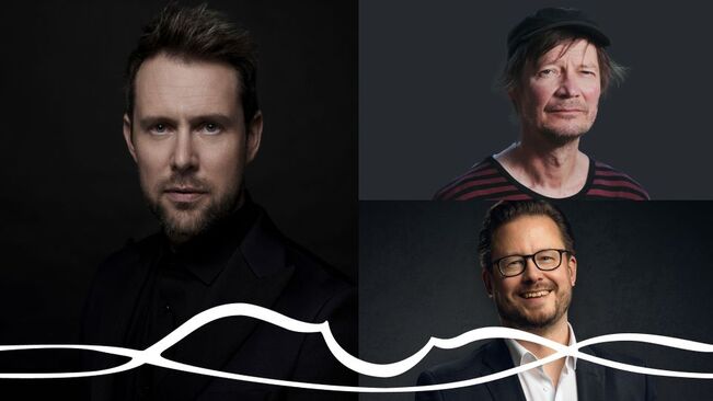 Waltteri Torikka, Jukka Nykänen ja Juha Hurme.
