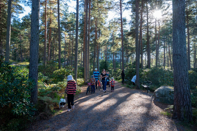 Raisiossa järjestetään luontoretki.
