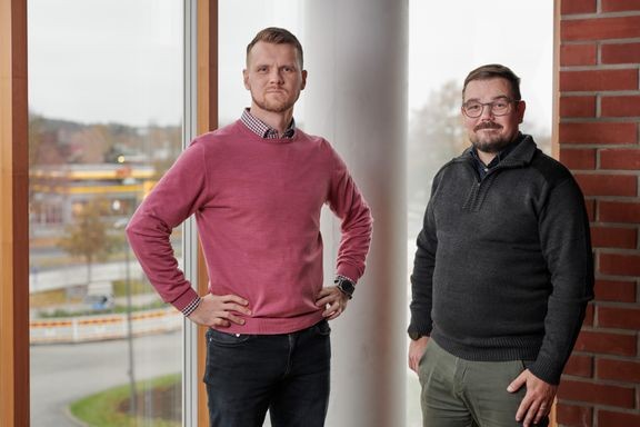 Raision kaupunginjohtaja Eero Vainio ja kaupunkikehitysjohtaja Samu Mattila.