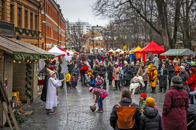 Vanhan Suurtorin joulu järjestetään neljänä joulunalusviikonloppuna.