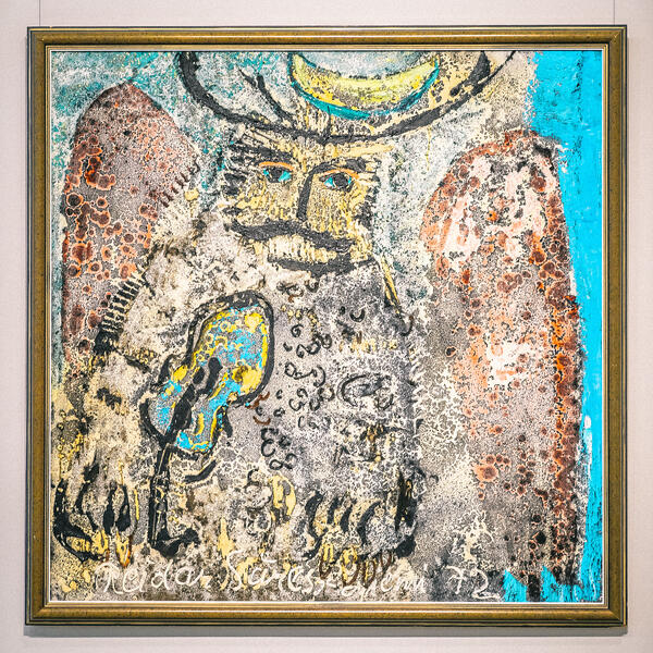 Reidar Särestöniemi: Kansanmusiikilla viritetty omakuva (1972). 