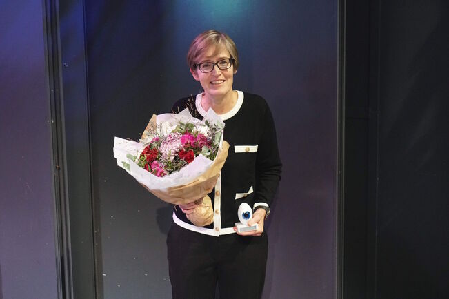 Kliinisellä silmällä palkittu Laura Viikari.
