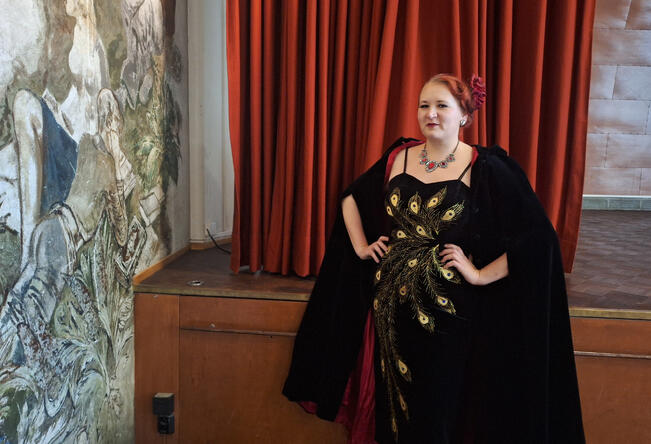 Kårenin estetiikka ja monipuoliset yksityiskohdat miellyttävät Edvina Wahlsténia.