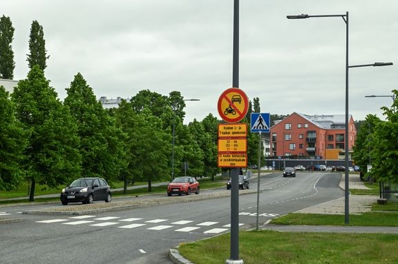 Moporajoitus astui keskusta-alueella voimaan kesäkuussa 