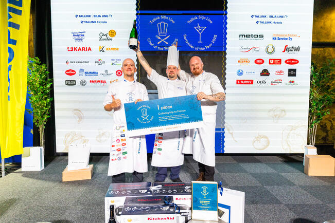 Antti Asikainen, Jussi Verronen ja Anssi Kantelinen.