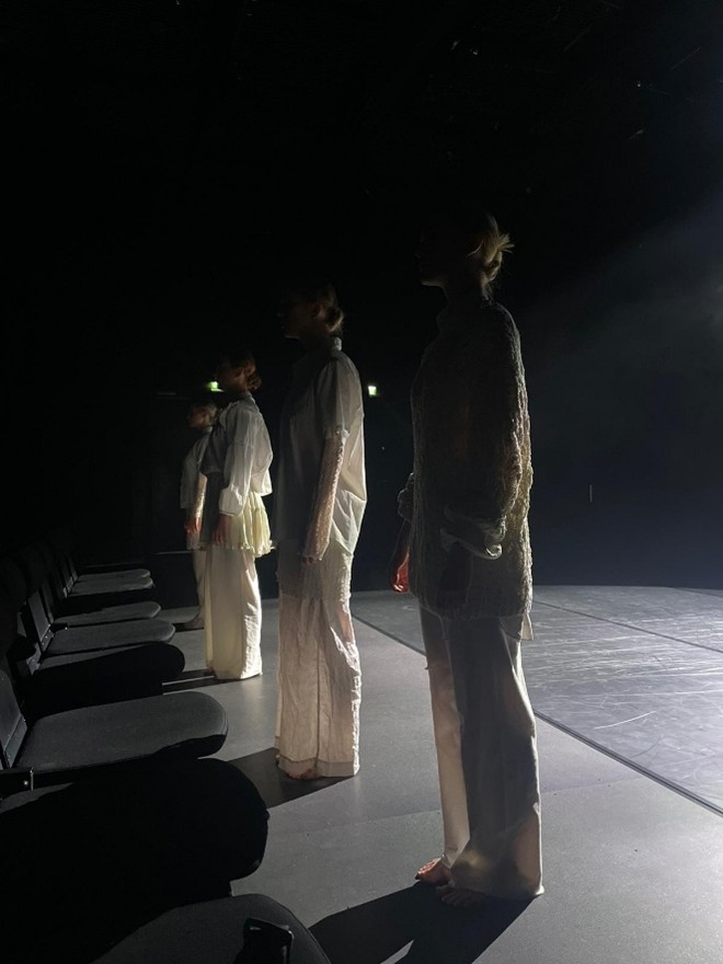 Henna H&#228;gg, Helmi Tuominen, Petra Myllyperki&#246; ja Jenny Luomajoki.