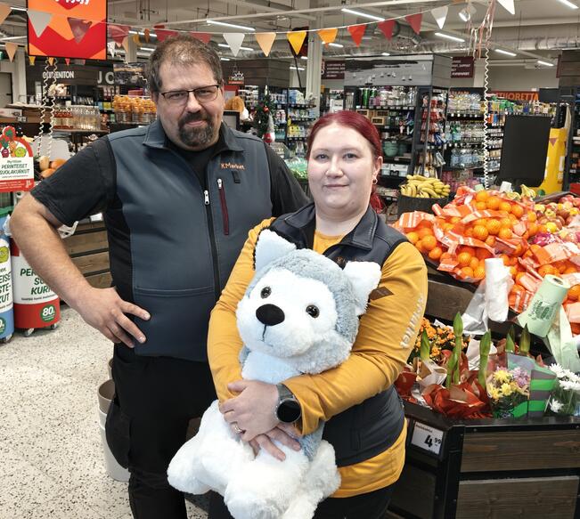 Antti ja Miia Huuhka.