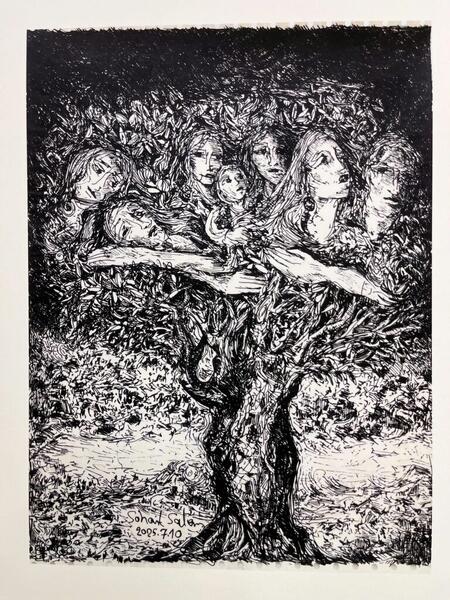 Sohail Salem: A drawing. 2025.