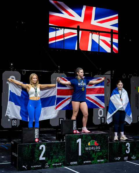 Salma Koskelainen nousi hopeapallille,