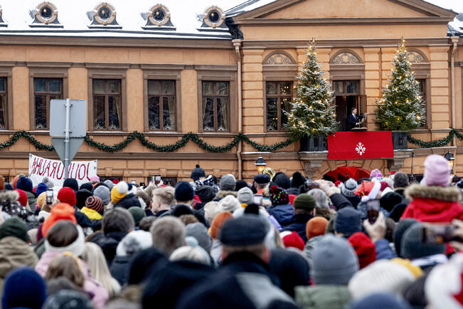 Joulurauha aloittaa monelle joulun.