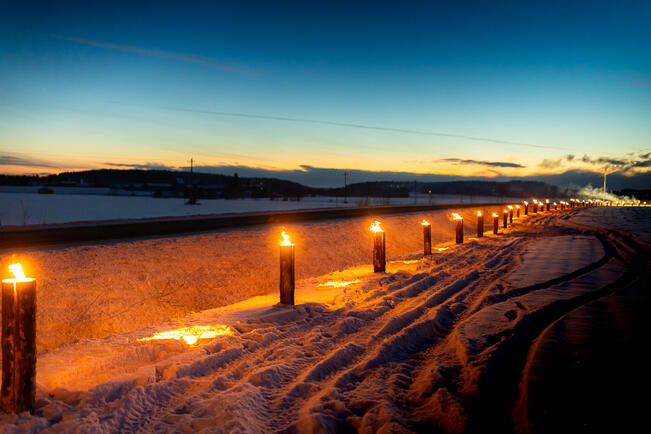 Heikolan tilan jätkänkynttilät viime vuonna.