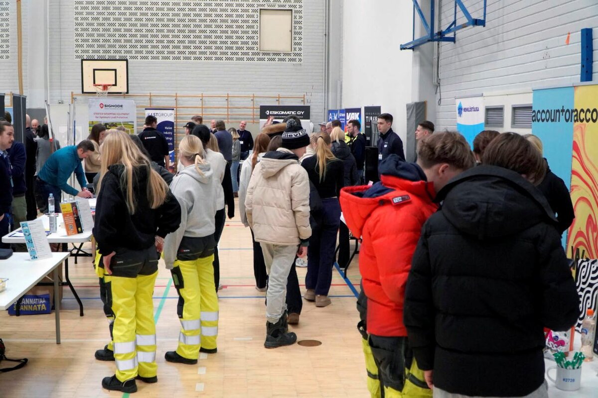 Raision yritys- ja rekrymessuilla vieraili viime tammikuussa yli 1500 kävijää.