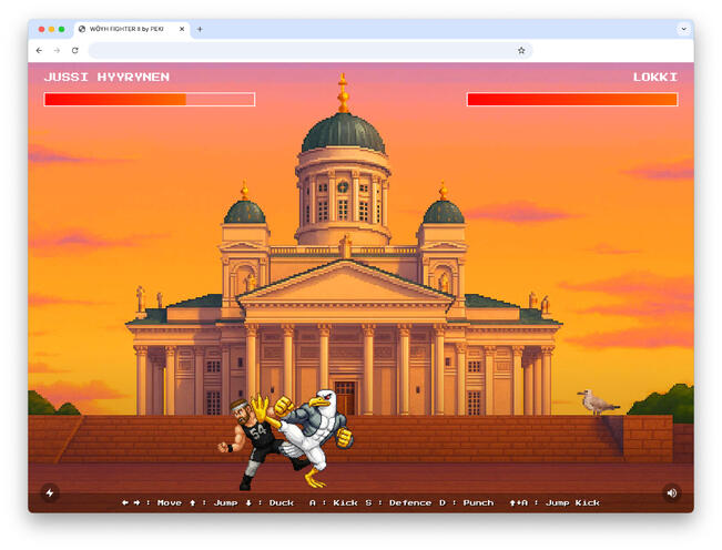 Kumpi voittaa, Jussi vai Lokki? 