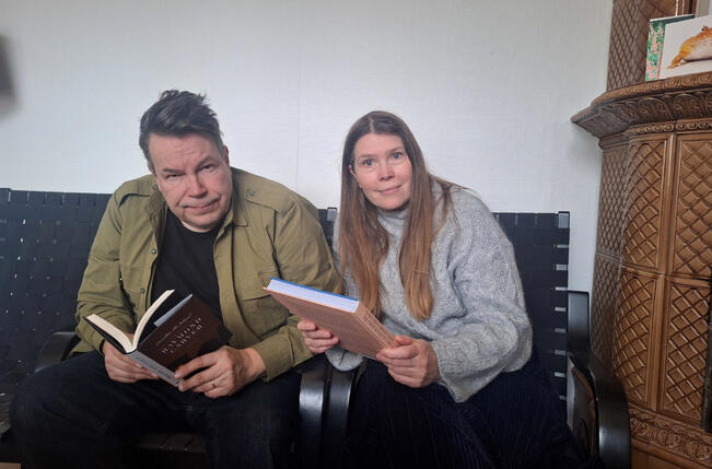 Kustannusosakeyhtiö Sammakko on ollut Seppo Lahtiselle ja Riikka Majaselle yhteinen intohimo jo 30 vuoden ajan. – Olemme aina olleet tiivis paketti Sepon kanssa, Majanen sanoo.