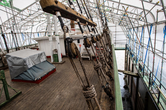 Sigyn halutaan siirtää kuivalle maalle.