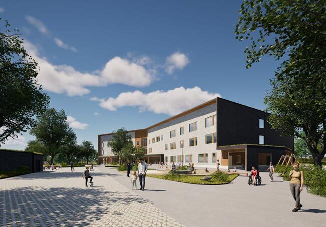 Myllynpellon kouluun tulee 700 oppilasta ja henkilökuntaa noin 100.   