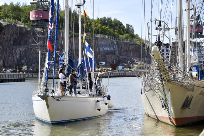 Vahine saapui elokuussa 2020 Karibian-vierailulta Turkuun.