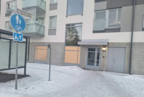 Fasaaninkatu lyheni muutama vuosi sitten kaavamuutoksen seurauksena.  