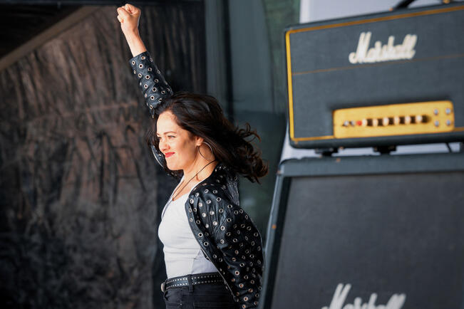 Oona Airolalle Kaija Koon roolin omaksuminen oli vaativa, mutta mielenkiintoinen työ.